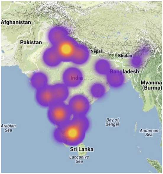 Participation across India